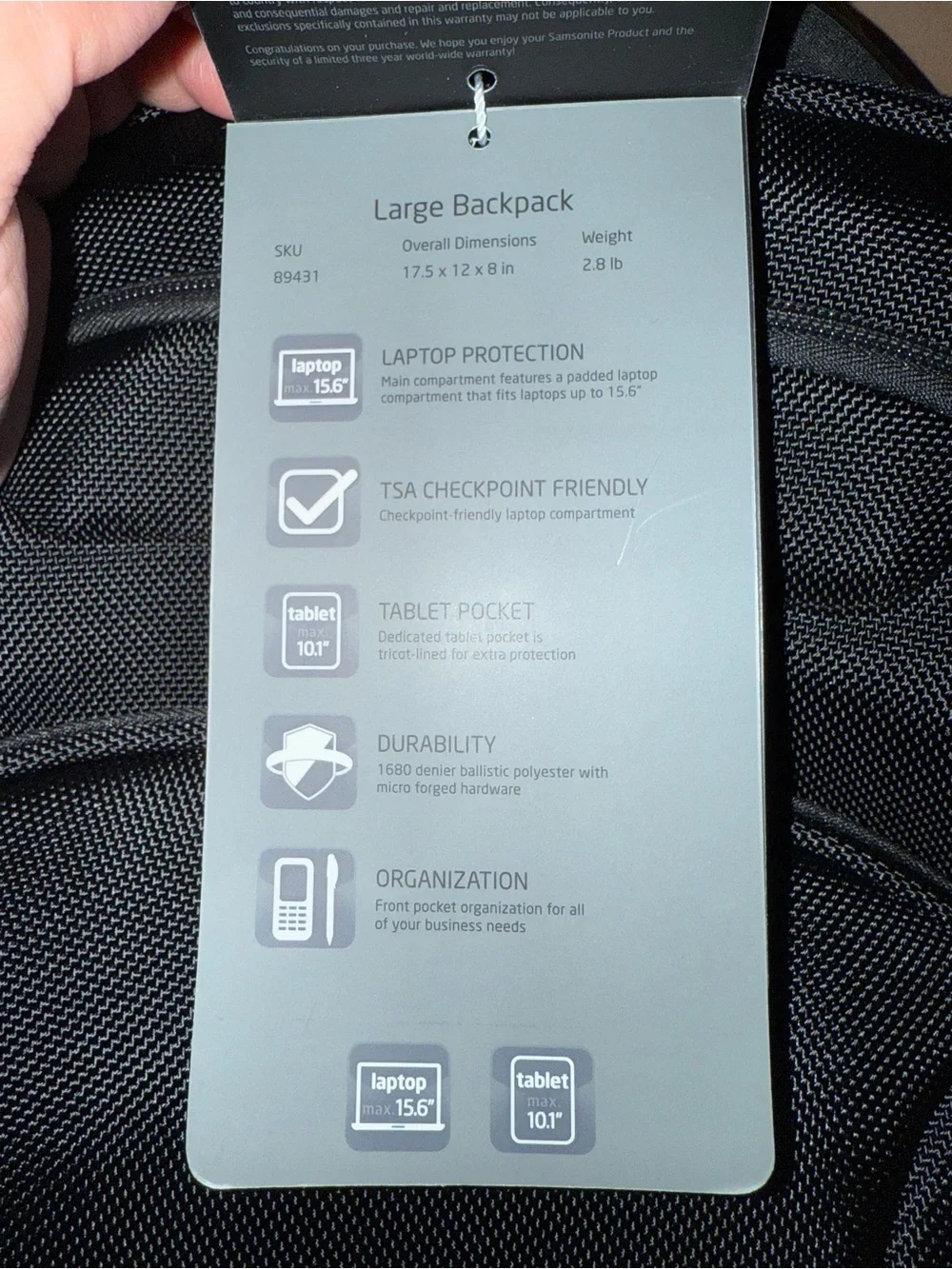 Samsonite xenon large